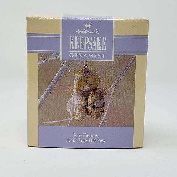 1992 Hallmark Joy Bearer Spring Handcrafted & Hand-Painted Holiday Ornament - Picture 7 of 7